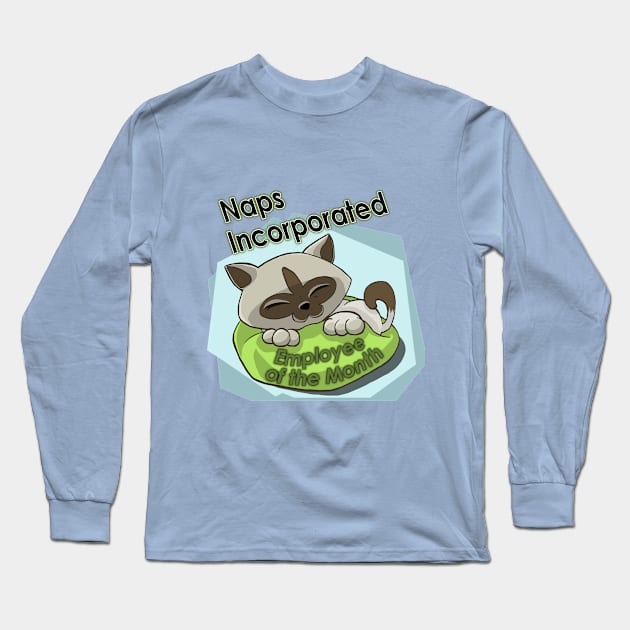 Naps Incorporated Employee of the Month Long Sleeve T-Shirt by Deanna